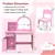 Little Star Vanity Table - Pink