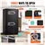 Double Door 5.5 cu.ft Safe Box with Key Lock Password Cabinet Black