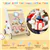 Wooden Activity Walker for Toddlers - White