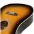 Washburn Premium Acoustic Guitar Pack Quilted Maple Top Vintage Tobacc