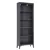 Black 5-Tier Wooden Bookcase, 167 cm - Open Shelves for Home, Bedroom