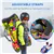 4 Pack Snow Boogie 36 Inches Backpack Sled Winter Toys Set for Kids