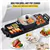 Electric 2 in 1 Hot Pot Hotpot BBQ Grill Oven Smokeless BBQ