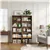 5-Shelf Wooden Bookcase - Walnut