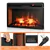 26 Inch Freestanding Fireplace Heater with Remote