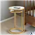 Luxury Nesting Living Room Side Table with Glass Mirror and Frame