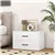 Stackable 2-Drawer Cabinet - White