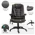 Heated Ergonomic Massage Office Chair - High Back Faux Leather