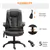 Heated Ergonomic Massage Office Chair - High Back Faux Leather