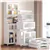 73' Collapsible Kitchen Pantry Cabinet with Wheels, Storage Organizer