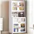 73' Collapsible Kitchen Pantry Cabinet with Wheels, Storage Organizer