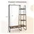 Free Standing Clothes Rack Storage Shelf