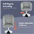 360-Degree Swivel Accent Chair Grey