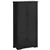 Multi-Compartment Storage Cabinet - Black