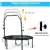 40 Inch Trampoline Fitness Rebounder with Resistance Bands