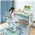 Height-Adjustable Kids Study Desk with Book Stand