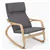 Classic Rocking Chair - Gray