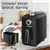 NUTRIFRYER 4QT Air Fryer, 1400W, Non-Stick Basket, 50 Liners & Recipes