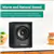 Bluetooth Powered Bookshelf Speakers, Black.