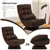 5-Level Adjustable 360 Degree Swivel Floor Sofa Chair