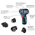 BOSCH GSR12V-300FCB22 12V Max EC Brushless Flexiclick 5-In-1 Drill