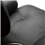 Valencia Armoni Eames Replica Leather Lounge Chair & Ottoman, Black