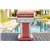 KingToys Barbecue Kenmore - 3 Burner Pedestal Grill BBQ Red