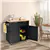 Kitchen Rolling Island - Black