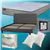 Queen Mattress & Bed Frame Bundle: Complete Comfort Package -Light BL