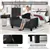 Velvet Storage Bench: 51-inch Ottoman with Hidden Storage for Home