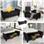 Velvet Storage Bench: 51-inch Ottoman with Hidden Storage for Home