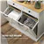 Secure & Stylish Tilt-Out Laundry Cabinet with 2 Baskets & 2 Drawers