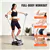 Mini Stair Stepper with Resistance Bands for Home Exercise