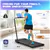 3-in-1 Portable Walking Pad Treadmill for Home & Under Desk Use