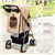 Portable Pet Stroller - Beige