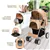 Portable Pet Stroller - Beige