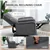 Luxury Comfortable Steel Frame Manual Recliner, Easy Assembly