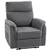 Luxury Comfortable Steel Frame Manual Recliner, Easy Assembly