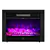 28.5 Inch Electric Fireplace with 3 Flame Colors