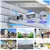 3MP Outdoor Wireless Security Camera System with Color Night Vision