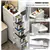 5-Tier Bathroom Storage Cabinet, Drawers For Narrow Space, Kitchen