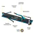 47' Tile Cutter Cutting Machine 0-45 Degree Adjustable Non-Slip Handle