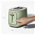 Sage Green 2-Slice Touchscreen Toaster.