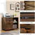 3 Drawers Rolling File Cabinet