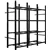 Heavy-Duty 12-Tote Storage Rack for Home Garage Warehouse Organization