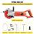 Electric Concrete Saw Circular Saw 7'' Wet Dry Concrete Cutter