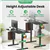 IMGadgets Standing Electric Adjustable Desk, 55' x 24' (Black)