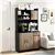 4-Door Freestanding Kitchen Buffet Storage Cabinet