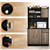 4-Door Freestanding Kitchen Buffet Storage Cabinet