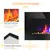 Powerful Wall-Mounted Electric Fireplace, 7-Color Flame, Energy-Effic